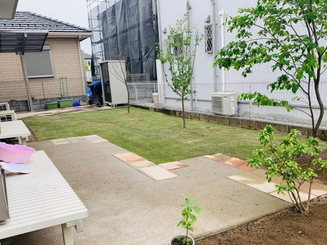 庭づくり 施工例 上尾市 桶川市で造園工事や庭づくりは庭や石島へ